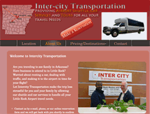 Tablet Screenshot of intercitytransportation.com